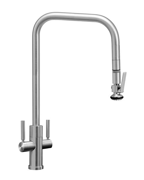 Waterstone - Fulton Modern Extended Reach 2 Handle Plp Faucet - Lever Sprayer