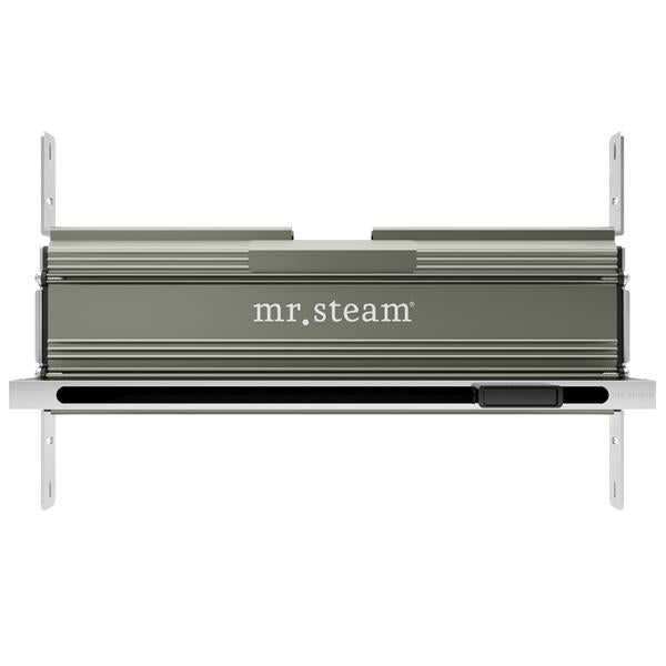 Mr. Steam - Linear 27 In. W. Steamhead With Aromatherapy Reservoir In Aluminum