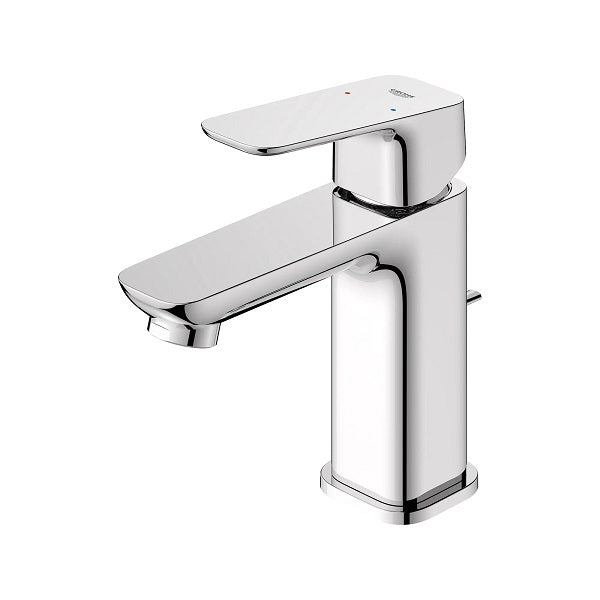 Grohe - Cubeo Single Hole Single Handle S-Size Bathroom Faucet, Cold Start