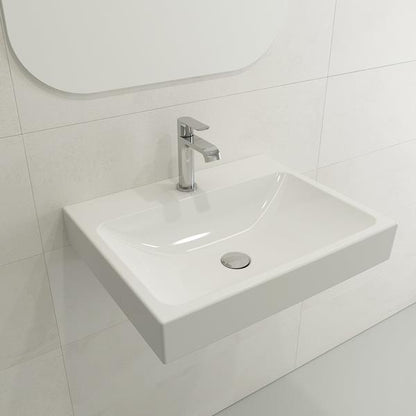 Bocchi - Scala Arch Wall-Mounted Sink Fireclay 23.75 inch