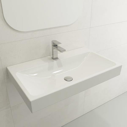 Bocchi - Scala Arch Wall-Mounted Sink Fireclay 32 inch