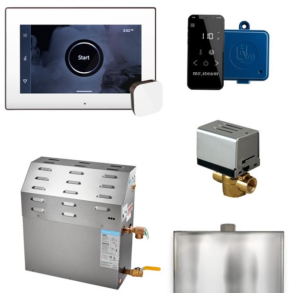 Mr. Steam - Super (Xbutler) 12 Kw (12000 W) Steam Shower Generator Package With Isteamx Control