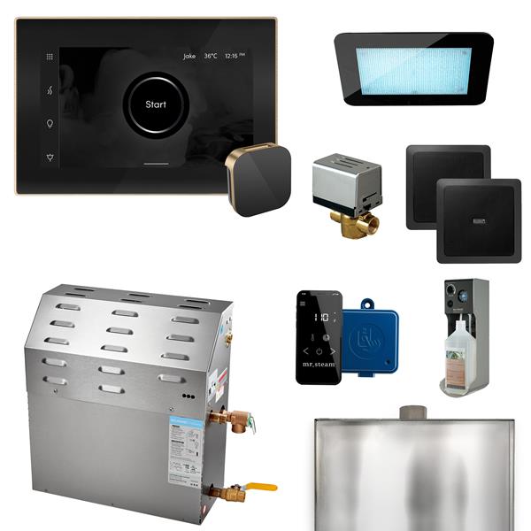 Mr. Steam - Super (Xdream) 10000-Watt Steam Generator With Isteamx Control And Aroma Glass Steamhead