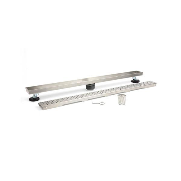 Flusso - 32 Inch Decorative Linear Drain with 2 Inch Outlet