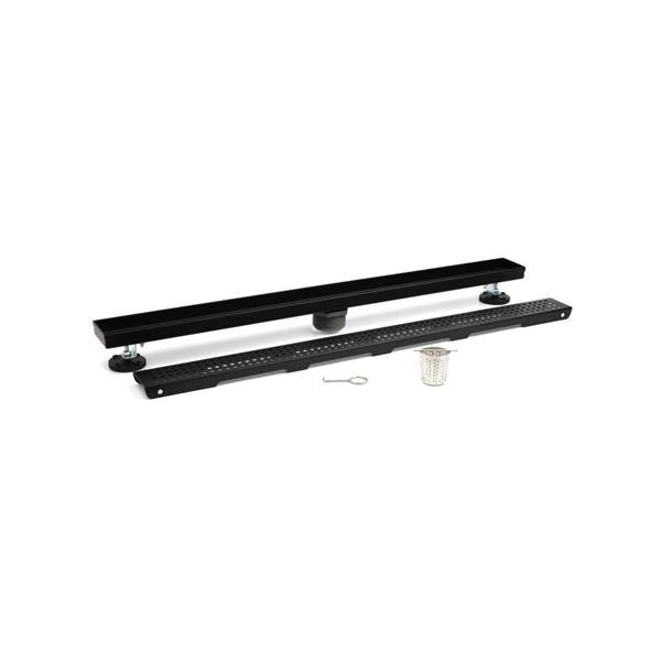 Flusso - 32 Inch Decorative Linear Drain with 2 Inch Outlet