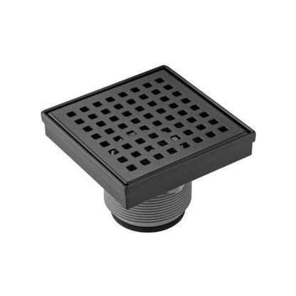 Flusso - 4 Inch Decorative Floor Drain with 2 Inch Outlet