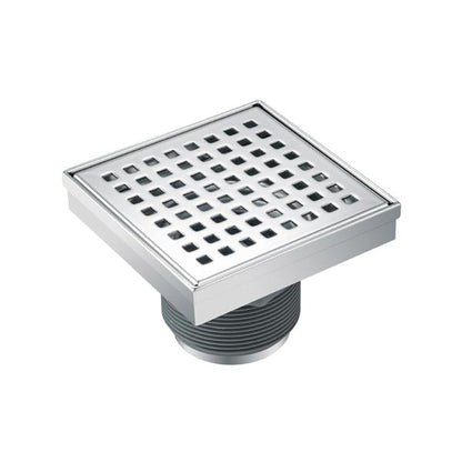 Flusso - 6 Inch Decorative Floor Drain with 2 Inch Outlet