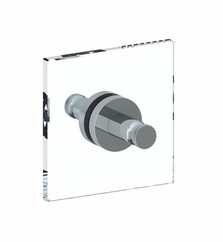 Watermark - Sutton double shower door knob/ glass mount hook