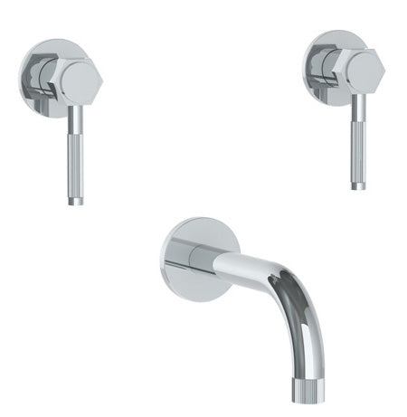 Watermark - Sutton Wall Mounted 3 Hole Bath Set