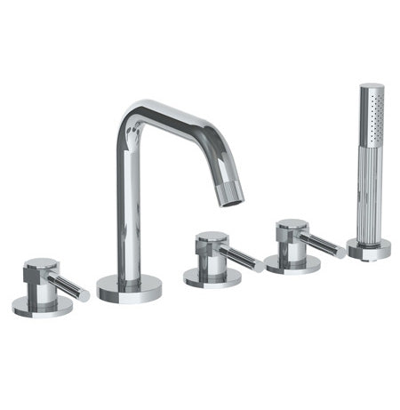 Watermark - Sutton Deck Mounted 5 Hole Bath Set
