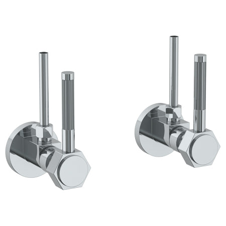 Watermark - Sutton Lavatory Angle Stop Kit -1/2 Inch Ips X 3/8 Inch Od Compression