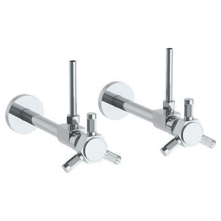 Watermark - Sutton Lavatory Angle Stop Kit -1/2 Inch Sweat X 3/8 Inch Od Compression