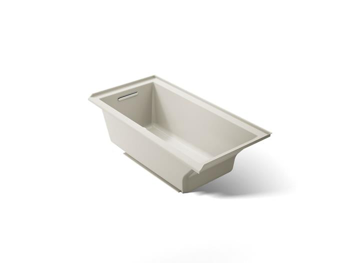 Kohler - Underscore 60 X 30 Inch Alcove Bath With Bask Heated Surface, Left Drain