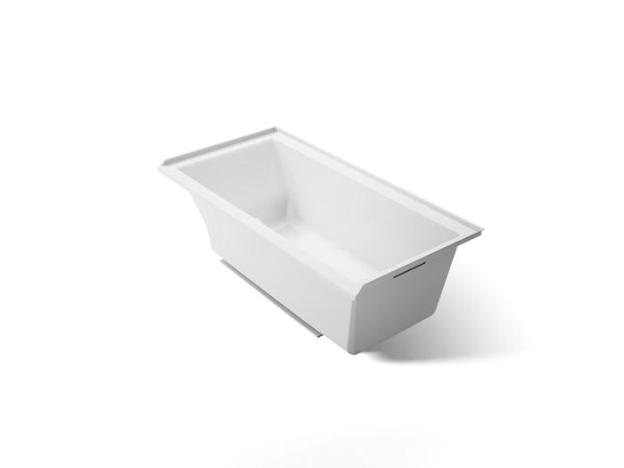 Kohler - Underscore 60 X 30 Inch Alcove Bath With Bask Heated Surface, Right Drain