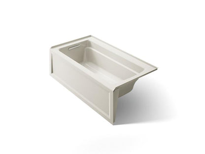 Kohler - Archer 60 X 32 Inch Alcove Bath With Bask Heated Surface And Integral Apron