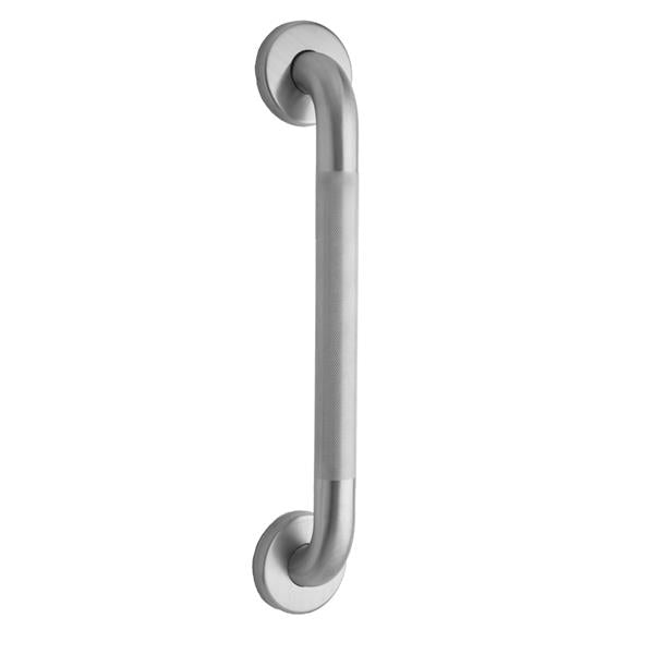 Jaclo - 30 Inch Knurled Stainless Steel Commercial 1-1/2 Inch  Grab Bar (with Concealed Screws)
