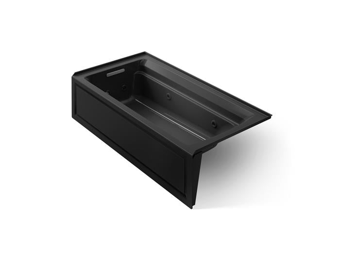 Kohler - Archer 72 X 36 Inch Alcove Heated Whirlpool Bath With Integral Apron
