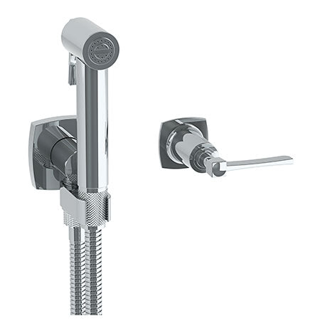 Watermark - H-Line Wall Mounted Bidet Spray Set & Progressive Mixer With 49 Inch Hose