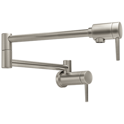Delta - Contemporary Wall Mount Pot Filler