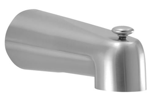 Aquabrass - Square Tub Spout With Diverter 7 Inch
