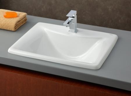 Cheviot - Bali Drop-In Sink, White, Single Hole Drilling