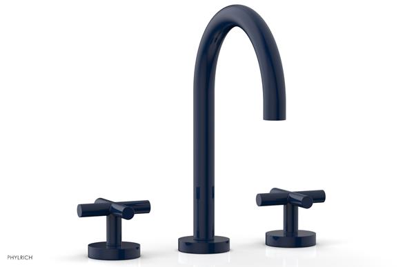 Phylrich - Transition Widespread Faucet - Cross Handle High Spout