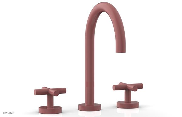 Phylrich - Transition Widespread Faucet - Cross Handle High Spout
