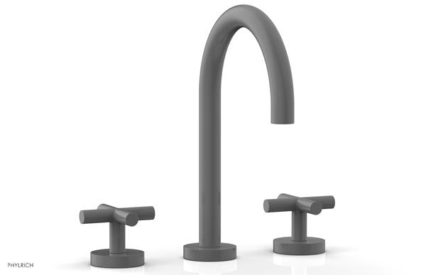 Phylrich - Transition Widespread Faucet - Cross Handle High Spout