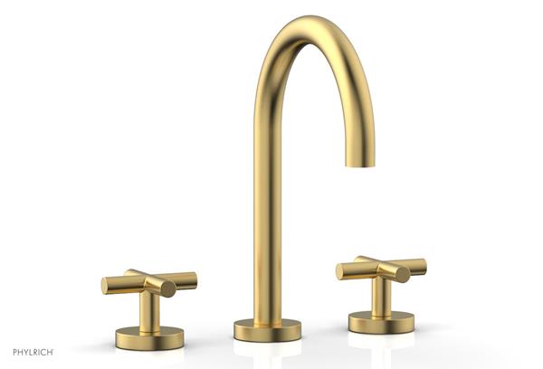 Phylrich - Transition Widespread Faucet - Cross Handle High Spout