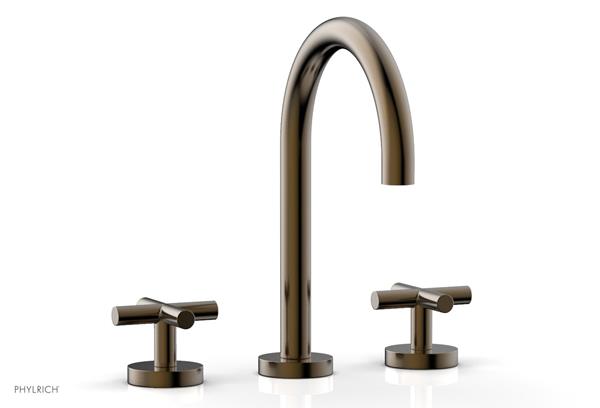 Phylrich - Transition Widespread Faucet - Cross Handle High Spout