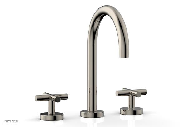 Phylrich - Transition Widespread Faucet - Cross Handle High Spout
