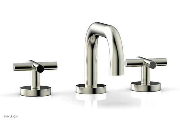 Phylrich - Transition Widespread Faucet - Cross Handle Low Spout