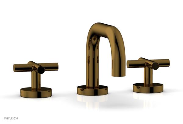 Phylrich - Transition Widespread Faucet - Cross Handle Low Spout