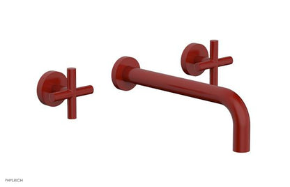 Phylrich - Transition Wall Lavatory Set 10 Inch Spout - Cross Handles