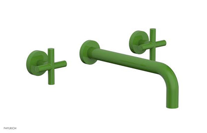 Phylrich - Transition Wall Lavatory Set 10 Inch Spout - Cross Handles