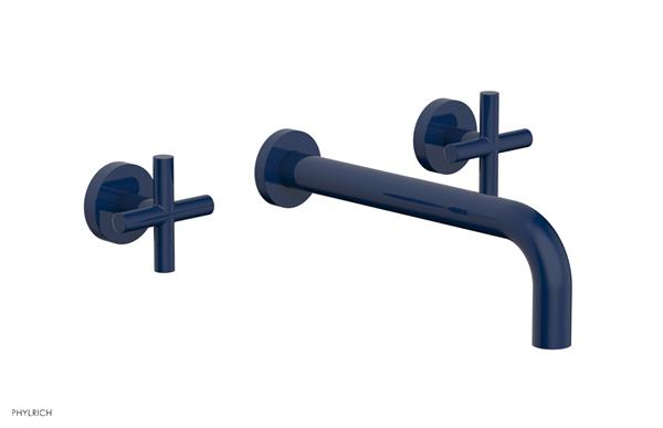 Phylrich - Transition Wall Lavatory Set 10 Inch Spout - Cross Handles