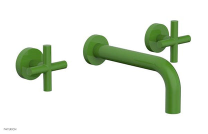 Phylrich - Transition Wall Lavatory Set 7-1/2 Inch Spout - Cross Handles