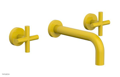 Phylrich - Transition Wall Lavatory Set 7-1/2 Inch Spout - Cross Handles