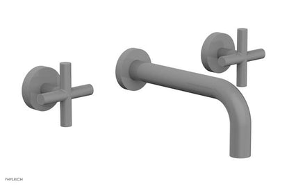 Phylrich - Transition Wall Lavatory Set 7-1/2 Inch Spout - Cross Handles