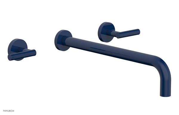 Phylrich - Transition Wall Lavatory Set 14 Inch Spout - Lever Handles