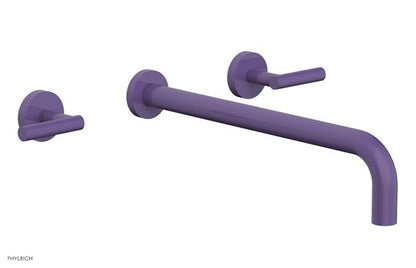 Phylrich - Transition Wall Lavatory Set 14 Inch Spout - Lever Handles