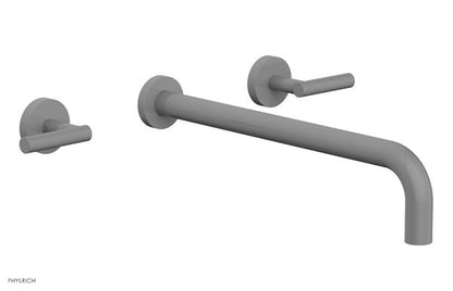 Phylrich - Transition Wall Lavatory Set 14 Inch Spout - Lever Handles