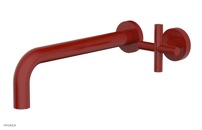 Phylrich - Transition 10 Inch Single Handle Wall Lavatory Set - Cross Handle