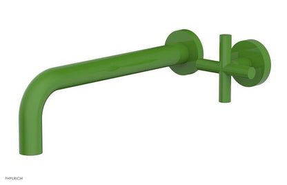 Phylrich - Transition 10 Inch Single Handle Wall Lavatory Set - Cross Handle
