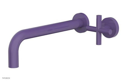 Phylrich - Transition 10 Inch Single Handle Wall Lavatory Set - Cross Handle