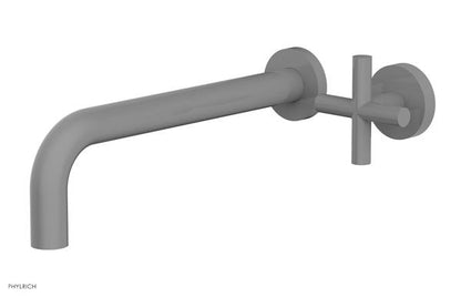 Phylrich - Transition 10 Inch Single Handle Wall Lavatory Set - Cross Handle
