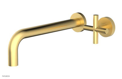 Phylrich - Transition 10 Inch Single Handle Wall Lavatory Set - Cross Handle