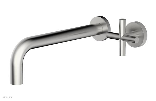 Phylrich - Transition 10 Inch Single Handle Wall Lavatory Set - Cross Handle