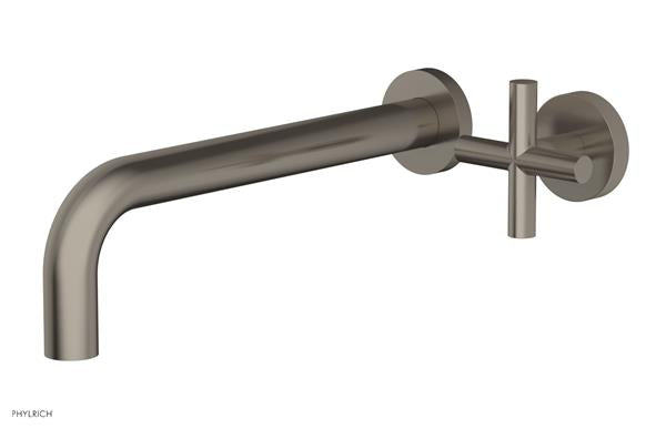 Phylrich - Transition 10 Inch Single Handle Wall Lavatory Set - Cross Handle