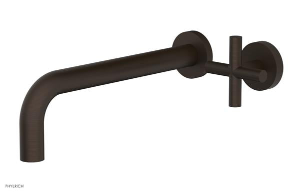 Phylrich - Transition 10 Inch Single Handle Wall Lavatory Set - Cross Handle